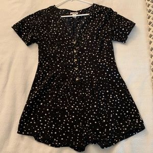 Polka dot beachy romper from Sisstrevolution